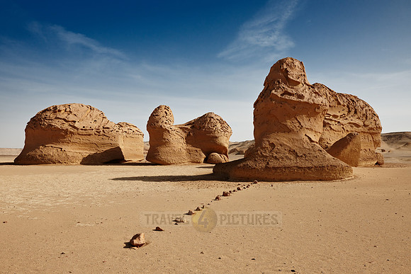 desert landscape at Wadi Hitan