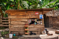 small local hut as a kiosk