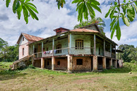 old German colonial building on a coffee plantation