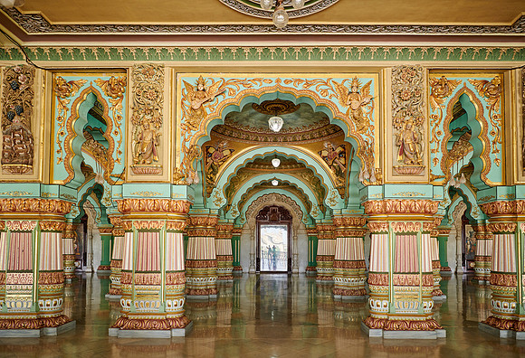 Audience hall, Public Durbar Hall of Mysore Palace