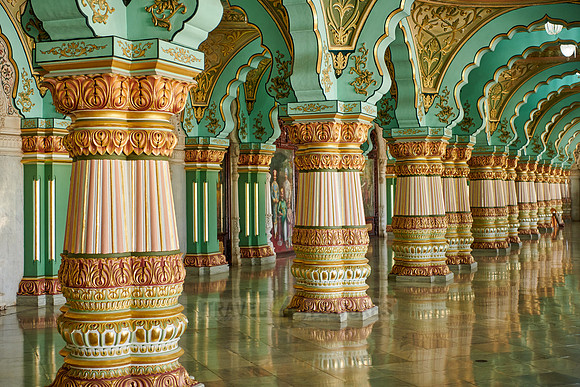 Audience hall, Public Durbar Hall of Mysore Palace