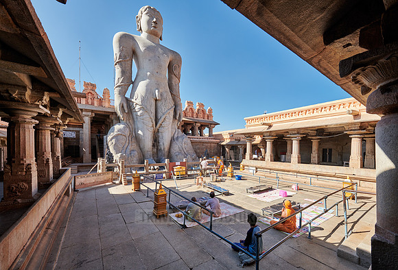 The Bahubali Gomteshwar statue