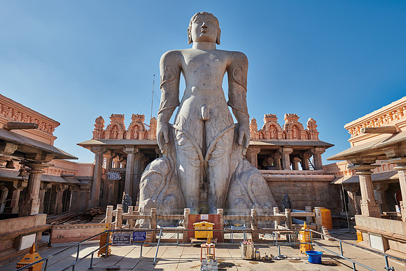 The Bahubali Gomteshwar statue