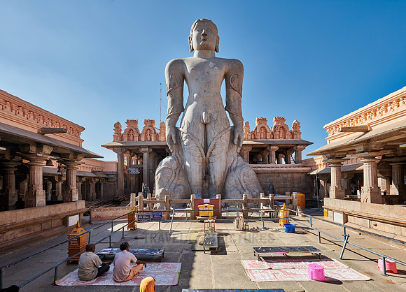 The Bahubali Gomteshwar statue