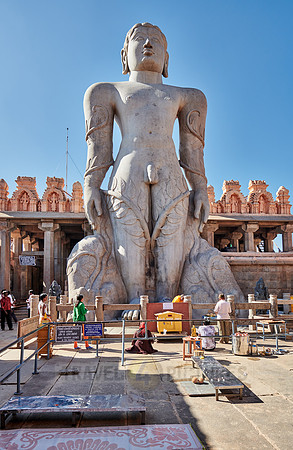 The Bahubali Gomteshwar statue