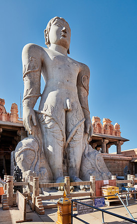 The Bahubali Gomteshwar statue