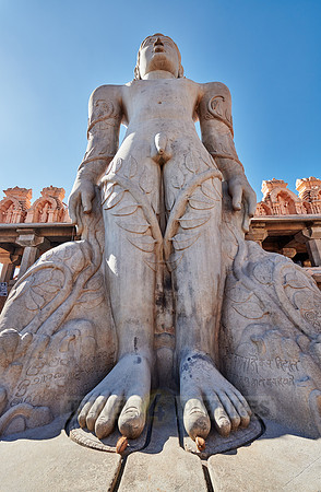 The Bahubali Gomteshwar statue