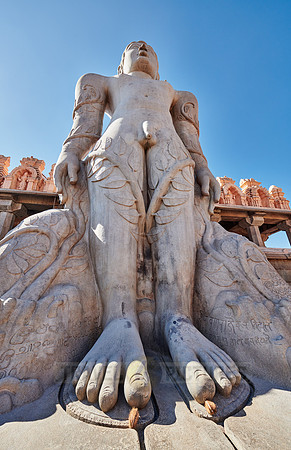 The Bahubali Gomteshwar statue