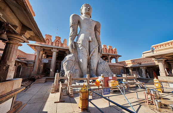 The Bahubali Gomteshwar statue