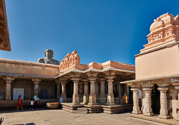 The Bahubali Gomteshwar statue