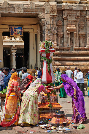 ceremony at Ranganathaswamy Temple, Srirangapatna