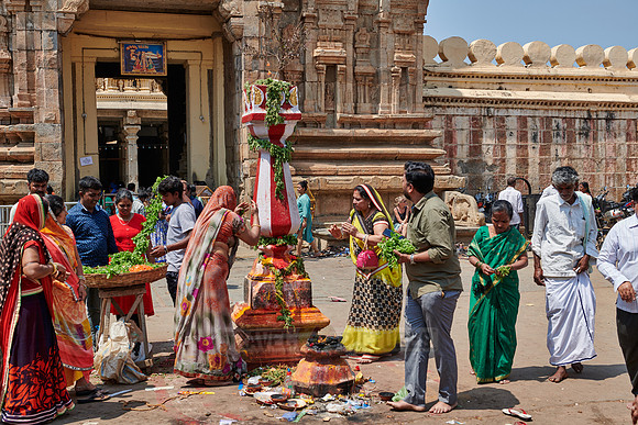 ceremony at Ranganathaswamy Temple, Srirangapatna
