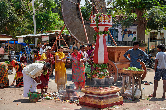 ceremony at Ranganathaswamy Temple, Srirangapatna