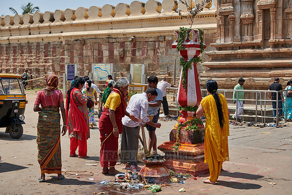 ceremony at Ranganathaswamy Temple, Srirangapatna
