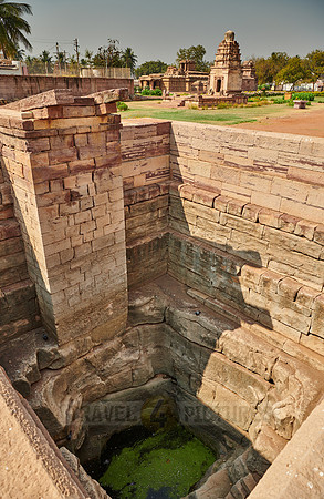 Temple tank at Durga Temple