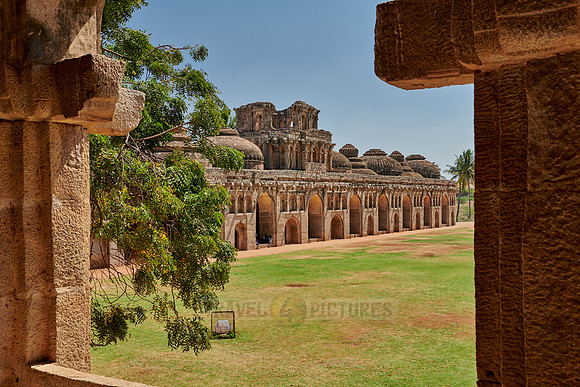 elephant stables seen from guards quarters