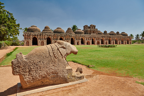 Gajashala or elephant stables