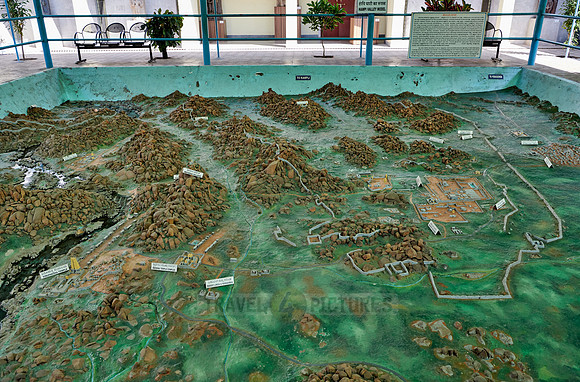 Hampi model in museum