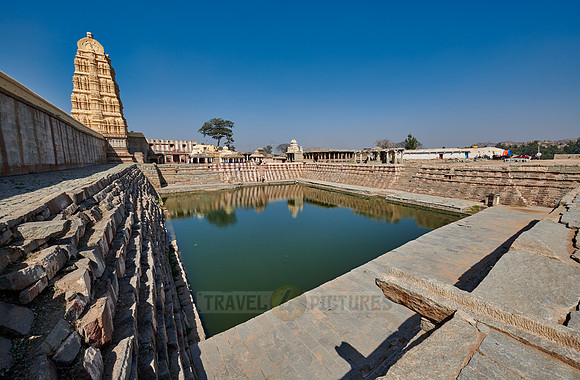 Manmatha Tank at Virupaksha Temple