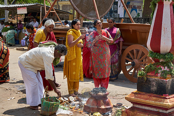 ceremony at Ranganathaswamy Temple, Srirangapatna
