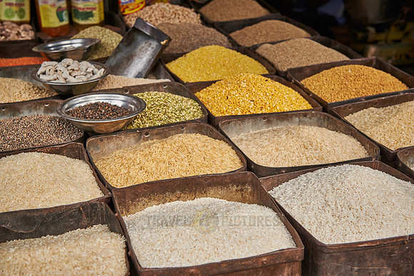 spices in street of Nawalgarh