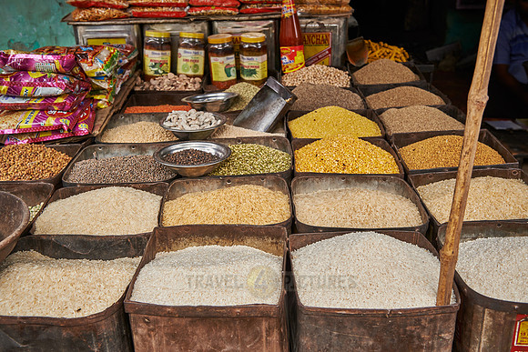 spices in street of Nawalgarh