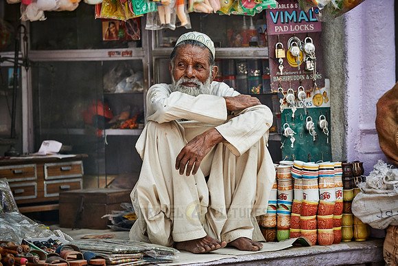 street life, people of  Nawalgarh
