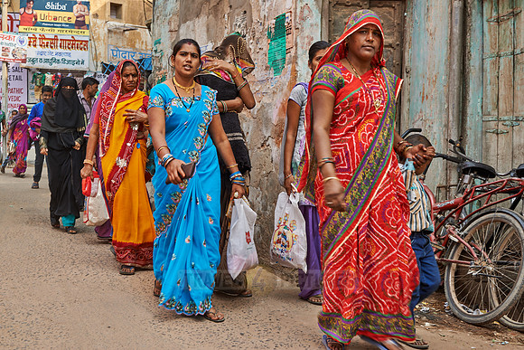 street life, people of  Nawalgarh
