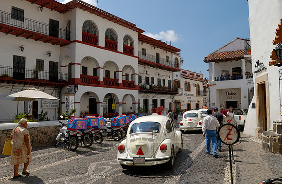 VW bus or VW Beetle in Taxco