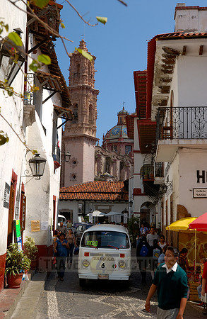 VW bus or VW Beetle in Taxco
