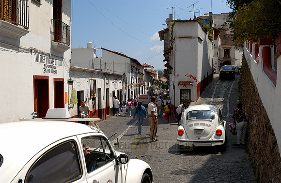 VW bus or VW Beetle in Taxco
