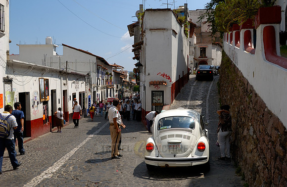 VW bus or VW Beetle in Taxco