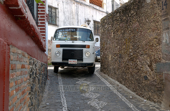 VW bus or VW Beetle in Taxco