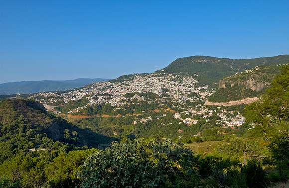 Distant view of Taxco