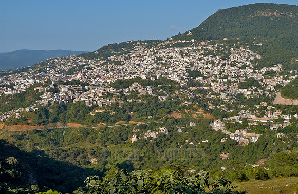 Distant view of Taxco