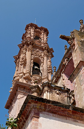 Exterior shot of the Church of San Sebastian y Santa Prisca
