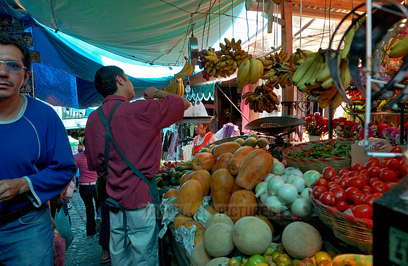 Market scene in Taxco