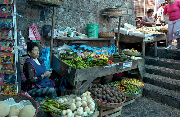 Market scene in Taxco
