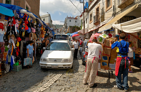 Market scene in Taxco