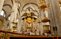 interior shot of Catedral de Puebla