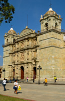 exterior shot of Catedral of Oaxaca