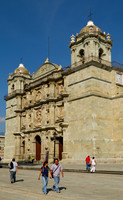 exterior shot of Catedral of Oaxaca