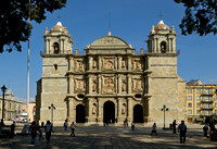 exterior shot of Catedral of Oaxaca