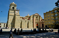 exterior shot of Catedral of Oaxaca
