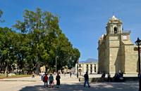 exterior shot of Catedral of Oaxaca