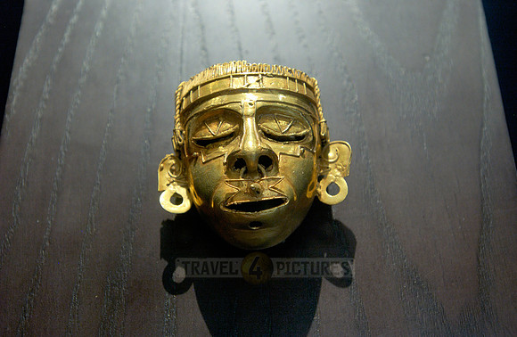 Mask of the god Xipe Totec, from Tomb 7, Monte Alban