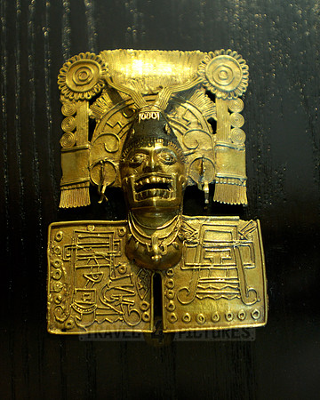 Breastplate representing the god of death, Mictlantecuhtli, from Tomb 7, Monte Alban