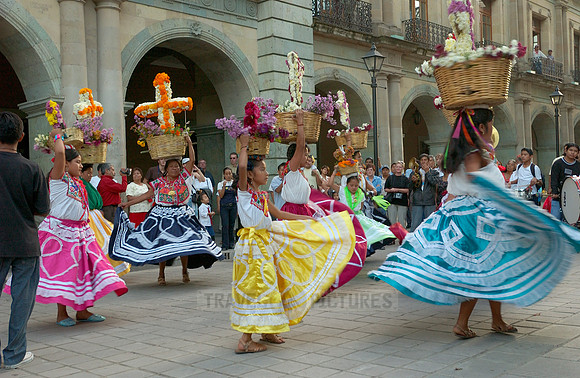 Dance of indigenous people