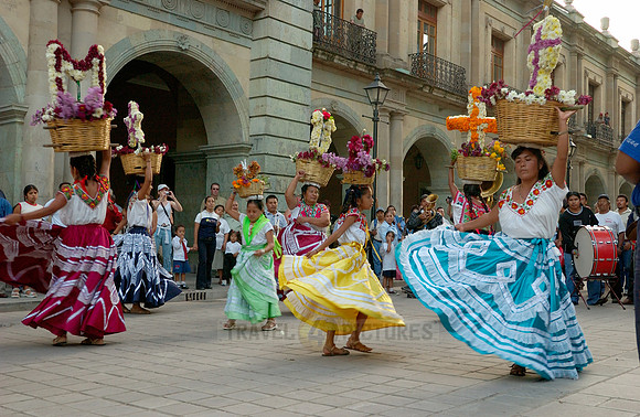 Dance of indigenous people