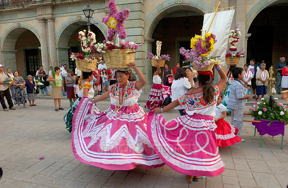 Dance of indigenous people